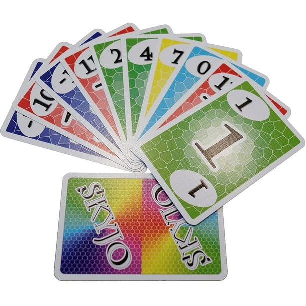 1 pièce 'skyjo Card Game' carte de jeu amusante pour les réunions de  famille, jeux de société de fête