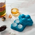 thumbnail image 4 of Houdini Large 4 Spheres Silicone Ice Sphere Mold Creates in Blue, 4 of 10
