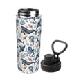 thumbnail image 2 of Fotbe Underwater Animals 1 Pattern 18 Oz Sports Insulated Kettle Vacuum Cup Stainless Steel Travel Mug Cup Thermal Flask,Insulated Kettle for Cycling Gym Basketball Outdoor, 2 of 7