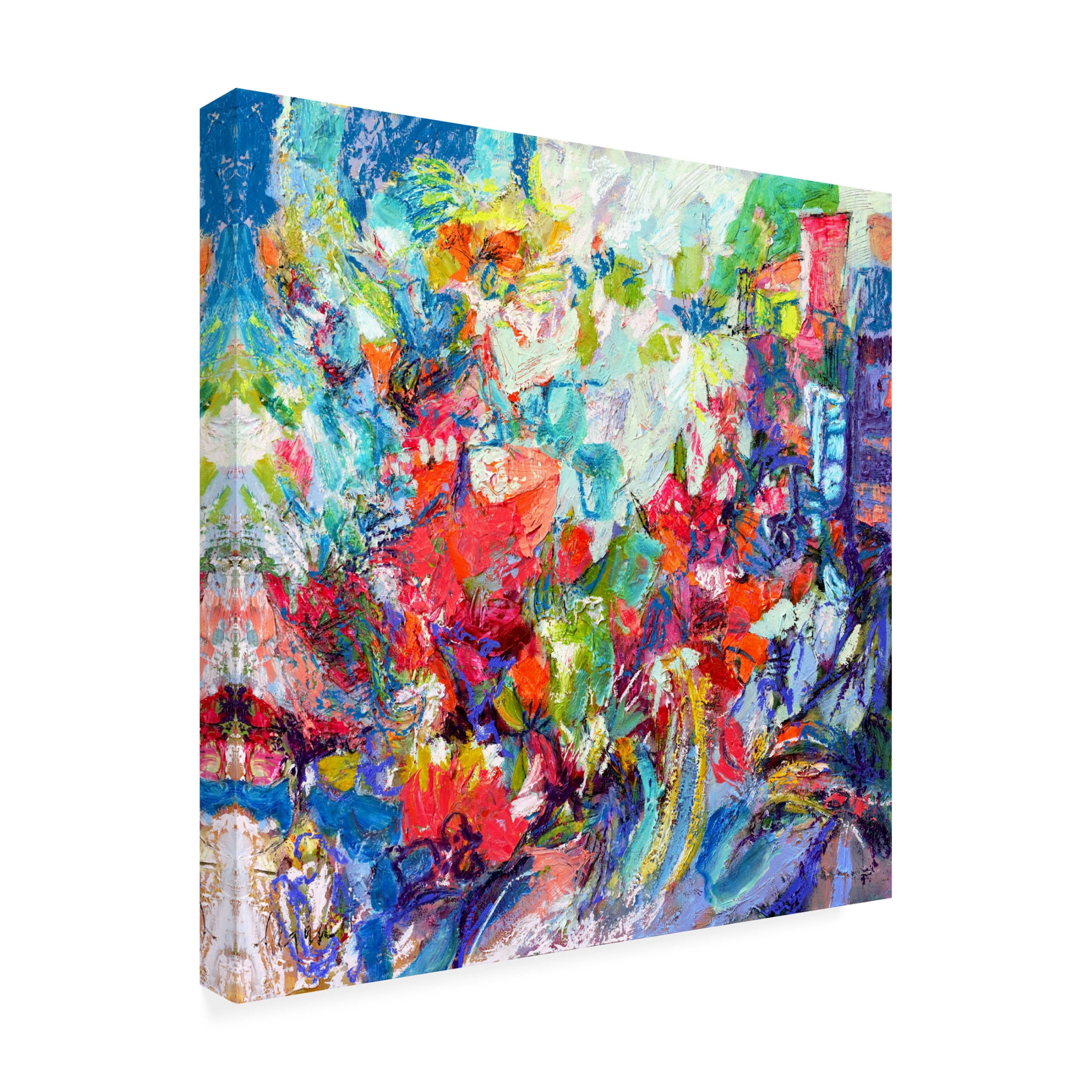 Canvas Wall Art - Dorothy Fagan ' Deepinthemeadowi' Wall Art for Living Room, Bedroom, or Office Décor by Trademark Fine Art - 24 x 24 Inches