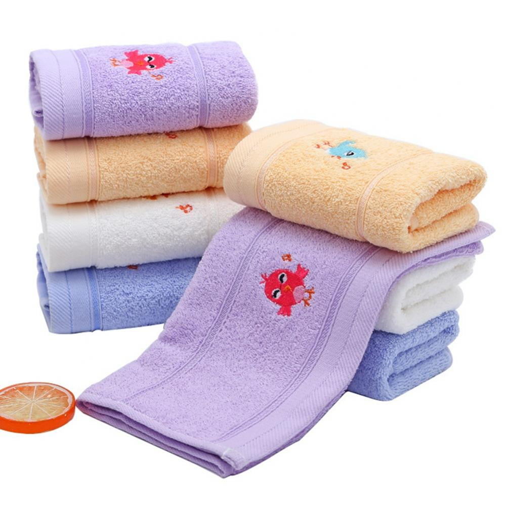 1/5 Soft Baby Infant Newborn Washcloth Bath Towel Bathing Feeding Wipe Cloth TN 