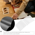 thumbnail image 3 of Minkissy 100 Pcs Clear Universal Thermal Laminating Sheets for Long Term Storage Anti Reflective White, 3 of 8