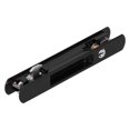 thumbnail image 4 of Cerradura de puerta corredera, herrajes para muebles con cerradura de aleación de Zinc y cobre negro para puerta de balcón, 4 of 5