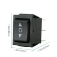 thumbnail image 5 of DPDT 20 Amps Maintained 6 PIN ON / OFF / ON Instant Rocker Switch for Car Ship, 5 of 13