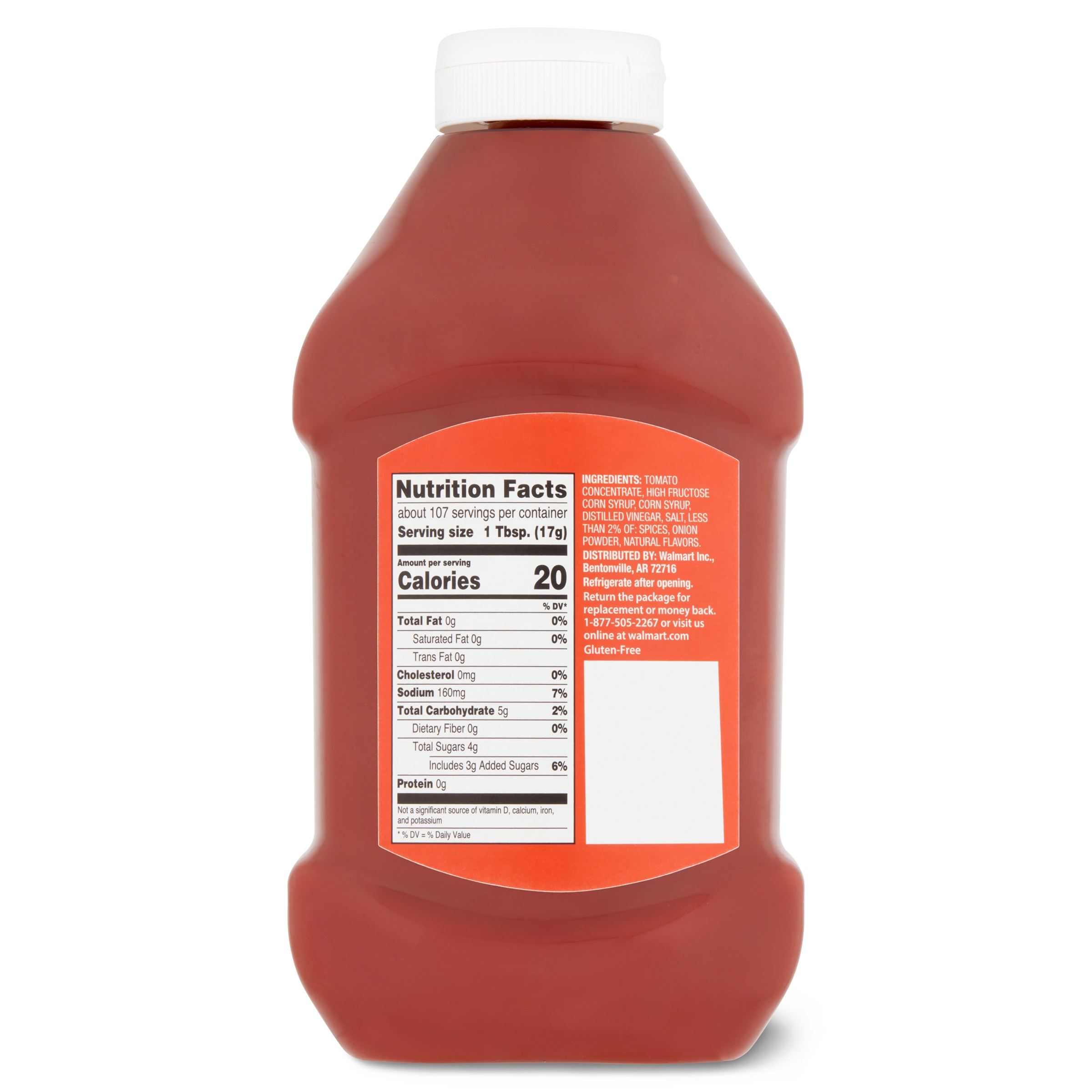 Great Value Tomato Ketchup, 64 oz - Walmart.com