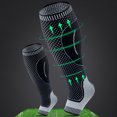 thumbnail image 5 of SPRING PARK 1Pc Calf Compression Sleeve for Men & Women, Shin Splint Leg Compression Calf Sleeve- Great for Running, Cycling, Travelling- Improve Circulation and Recover, 5 of 7