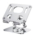 thumbnail image 1 of Soporte para portátil, soporte ajustable para ordenador, base giratoria 360, doble eje giratorio, totalmente plegable, 1 of 5