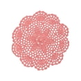 thumbnail image 1 of 6 manteles individuales de encaje de algodón de ganchillo, tapetes de ganchillo redondos hechos a mano, gancho, flor, cojín decorativo hueco, almohadilla aislante, pestaña de comedor, 1 of 2