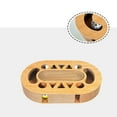 thumbnail image 4 of Juguete Interactivo Rascador Para Gatos Yuyangstore Almohadilla Para Rascar Oval, 4 of 8