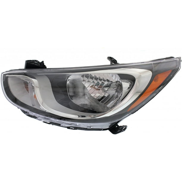 For Hyundai Accent Headlight Assembly 2012 2013 2014 Driver Side