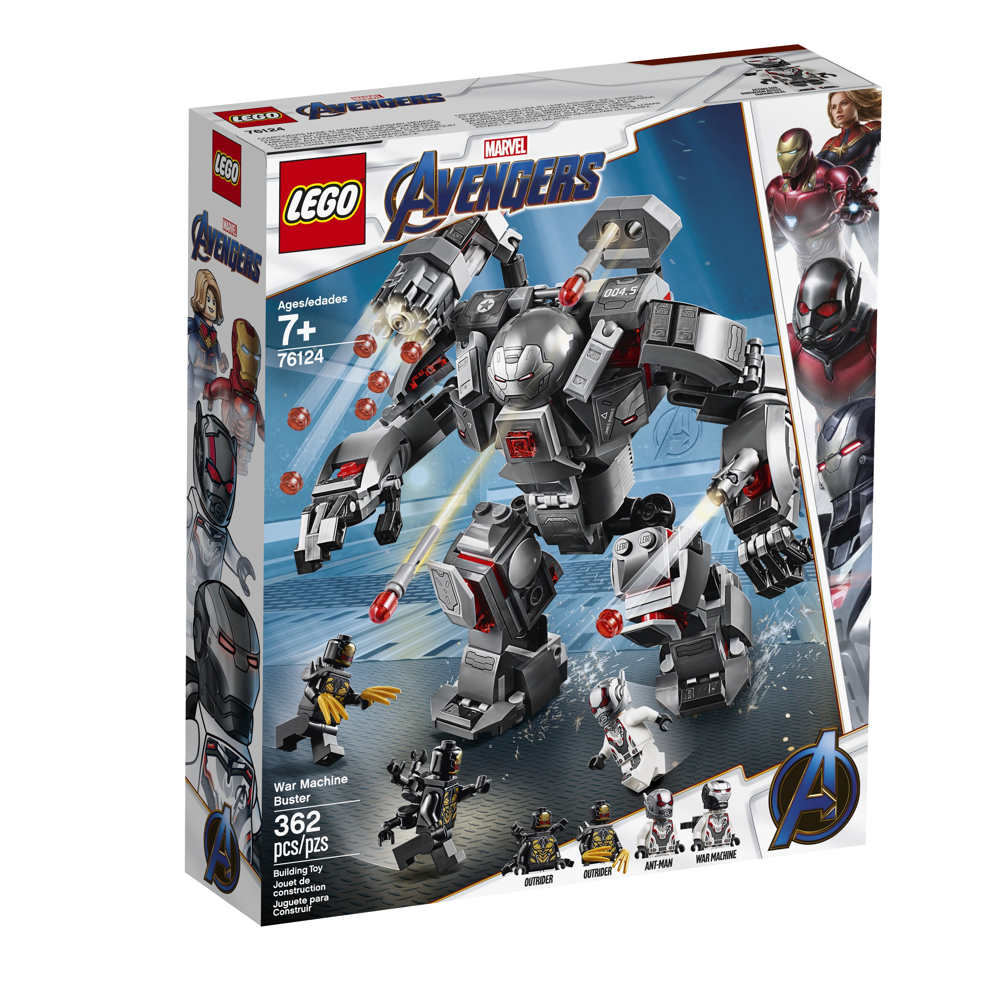 Lego Marvel Avengers War Machine Buster 76124 Marvel