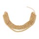 thumbnail image 1 of Collar de Cadena Vintage Sunnimix Gargantilla Redonda Exagerada de 5 Capas para Mujer Oro, 1 of 8