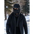 thumbnail image 2 of Gustave Men Women Trapper Hat Warm Windproof Trooper Hat with Ear Flaps Face Warmer Thermal Fur Lined Ski Cap "Gray", 2 of 8