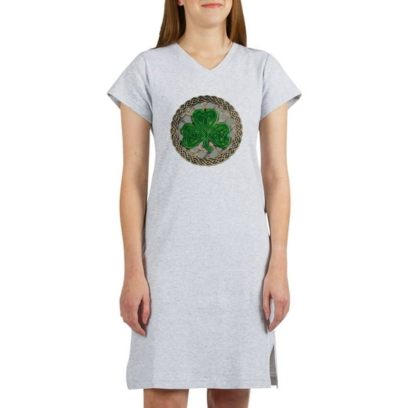 CafePress - Shamrock And Celtic Knots - Women's Nightshirt