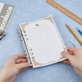 thumbnail image 5 of 4PCS 6-Ring Binder Mechanism A6 Notebook Mechanism Replacement Kit Iron Clip Ring Binder with Screws Nuts O Rings Binding Spines Combs Inner Diameter: 2.3cm, 5 of 9