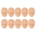 thumbnail image 2 of Piel de práctica de cejas, 10 piezas Piel de práctica de tatuaje Piel de práctica de silicona Piel de maquillaje permanente adaptada para la perfección, 2 of 8