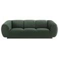 thumbnail image 2 of Emmet Forest Green Velvet Sofa - Forest Green, 2 of 5