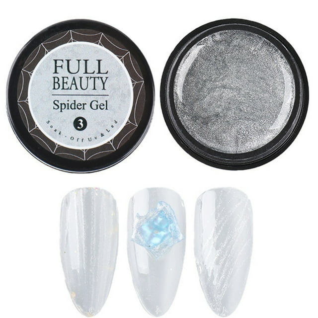 Esmalte de uñas de gel de 6 ml para pintar telarañas, gel para uñas, dibujo de alambre
