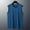 Blue, variant on Plus Size Shirts for Men Summer Casual and Fashionable Solid Color Ice Silk Sleeveless Round Neck T-shirt