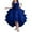 Blue, variant on TBWNWG Girls Solid Color Irregular Mesh Lace Knee Length Trailing Wedding Puffy Dress for,Sizes 9-10 Years