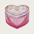 thumbnail image 3 of Dozen Roses Scent Luxury Candle Heart Shape Glass Reusable Container, 3 of 3