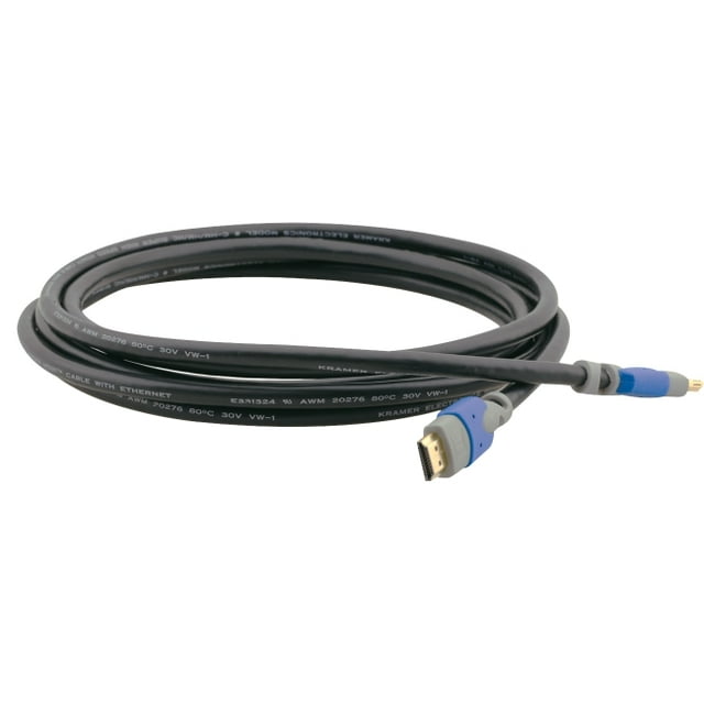 KRAMER ELECTRONICS 97-01114050 Câble KRAMERS C-HM/HM/PRO HDMI Offrant une Vidéo Numérique Haute Vitesse et Haute Performance