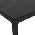 thumbnail image 5 of Alpine Furniture Cove Wood Rectangular Extension Dining Table - Vintage Black, 5 of 7