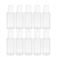 thumbnail image 5 of 10 botellas rellenables de 50 ml, largas y delgadas, para cosméticos, de viaje, para champú, crema y loción (color aleatorio)., 5 of 5