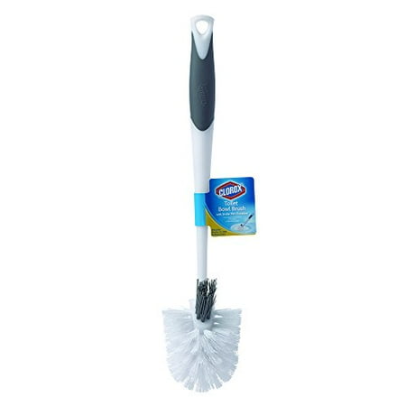 Clorox Under the Rim Toilet Bowl Brush  Gray