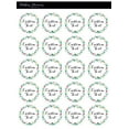thumbnail image 7 of Darling Souvenir MADE WITH LOVE Tulip Wreath - 2" CustomStickersPremium 80 Self-AdhesiveRoundLabels, Personalized Wedding Party FavorStickers/RoundEnvelope Seal, 7 of 7