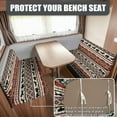 thumbnail image 2 of Uorisanigo Western Horse Aztec RV Cushion Covers, Soft Camper Cushions Covers Dinette Booth Seats with 1 Backrest & 1 Bench Cover, Replacement RV Dinette Cushion Table, 2 of 7