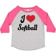thumbnail image 3 of Inktastic Softball Sports Gift for Girls Girls Toddler T-Shirt, 3 of 5