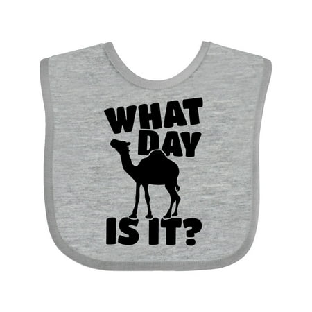 

Inktastic What Day is It Camel Gift Baby Boy or Baby Girl Bib