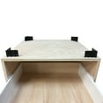 thumbnail image 3 of Wood laundry pedestal with drawer box, cover is made of folkstone melamine -CUSTOM MADE - 32"W x 31"L x 13"Height, 3 of 4