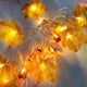 thumbnail image 5 of Luz De Hoja De Arce De Halloween Guirnalda De Calabaza Iluminada Led Para La Decoración De Halloween Del Hogar Cateissary HA044238-09, 5 of 6