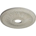 thumbnail image 3 of Ekena Millwork 18"OD x 3 3/4"ID x 1 1/2"P Bailey Ceiling Medallion (Fits Canopies up to 5 3/4"), Hand-Painted Pot of Cream Crackle, 3 of 6