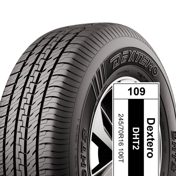 Dextero All Terrain 245/70R16 | Tires for Manufacturing - Walmart