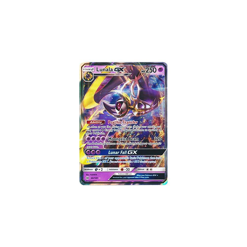 Details about   Pokémon Cards 66/149 Full Art Rare Lunala GX 