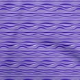 thumbnail image 1 of oneOone Tissu Polyester Spandex Bleu à Rayures Abstraites Tissu pour Robe Tissu Imprimé au Mètre 56 Pouces de Large, 1 of 5