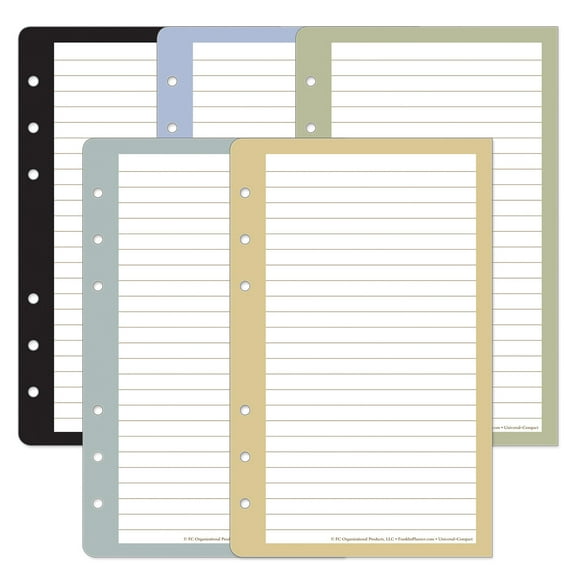 FranklinCovey Color Wide Lined Pages (Compact Size)