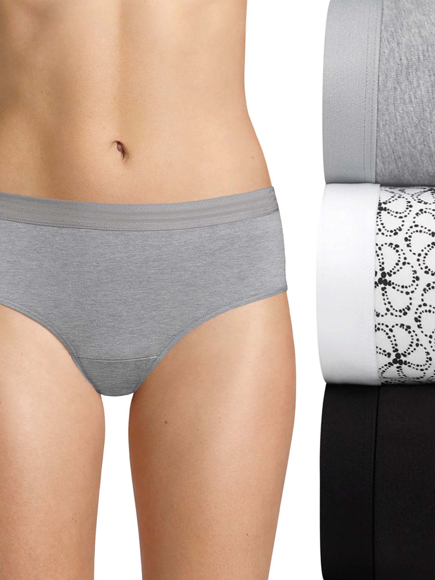 Hanes X-Temp Hipsters Constant Comfort Women Panties Underwear 8 Pairs Size  S/5
