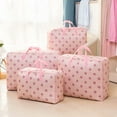 thumbnail image 3 of 3PCS Oxford Large Clothing Organizer Storage Bags Foldable Comforter Blankets Clothes Storage Bags, 3 of 6