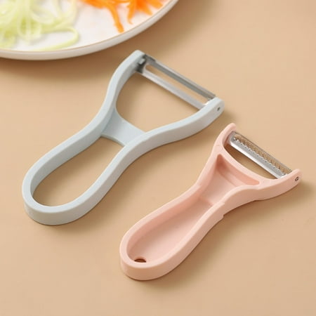

SONGBIRDTH Vegetable Peeler Shred Corrosion Resistant Portable 2 in 1 Fruit Peeler Grater