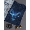 thumbnail image 3 of Neon Goat Shaped T-Shirt Women -Image by Shutterstock, Female Small, 3 of 4
