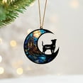 thumbnail image 4 of Mosey Dog Memorial Suncatcher with Lanyard Personalized Handcrafted Pet Loss Sun Catcher Hanging Pendant Sympathy Gift, 4 of 7