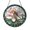 Acrylic 3.5 Inch, variant on Decorative Dragonfly Lotus Stained Glass Window Hanging with Calm Garden Theme and Soft Light Effect