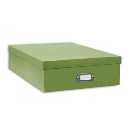 Pioneer Jumbo Scrapbook Storage Box, Sage Green, 14 3/4