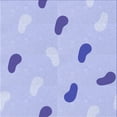 thumbnail image 1 of Ahgly Company Indoor Square Patterned Heavenly Blue Area Rugs, 8' Square, 1 of 6