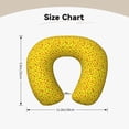 thumbnail image 5 of Xecao Red Hot Chilly Print Memory Foam Cervical Neck Pillow Versatile U-Shaped Pillows for Home,Office,Camping,Travelling,Soft Washable Cover, 5 of 8
