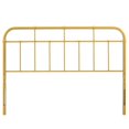 thumbnail image 3 of Headboard, King Size, Metal, Gold, Modern Contemporary Urban Design, Bedroom Master Guest Suite, 3 of 6